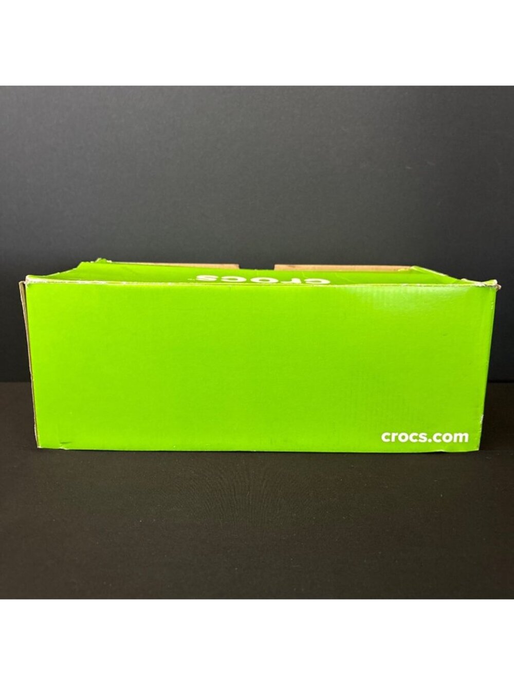 Crocs Lime Green Empty Box Classic All Terrain Clog Storage Men's 10 Women's 12 - Picture 5 of 7